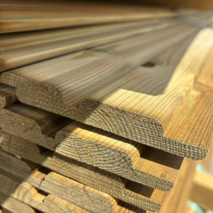 Bullnose Redwood Cladding 14 x 118 x 3600mm